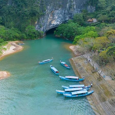 Thien Thanh Hotel Phong Nha Bagian luar foto
