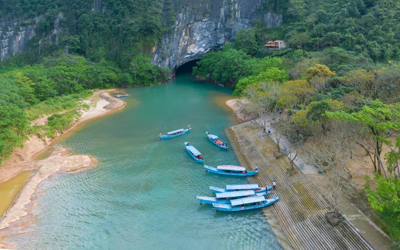 Thien Thanh Hotel Phong Nha Bagian luar foto